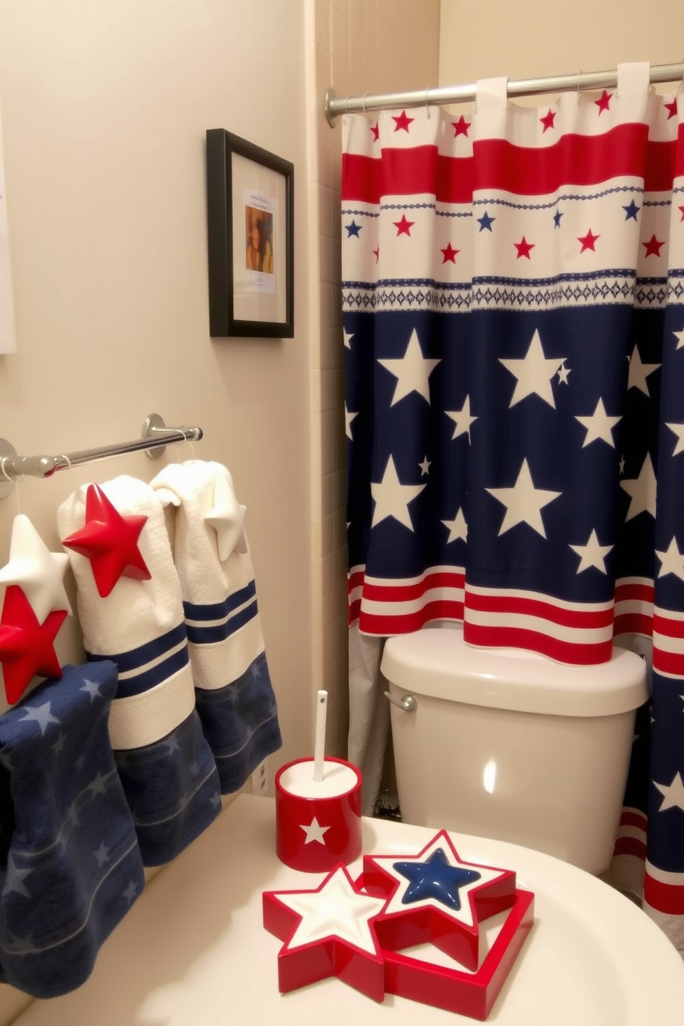 Independence Day Bathroom Decorating Ideas 24