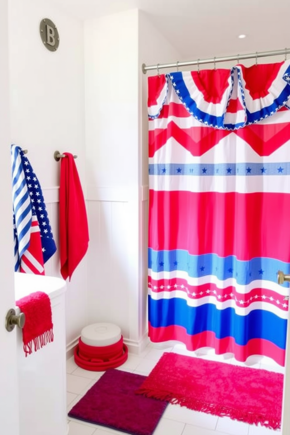 Independence Day Bathroom Decorating Ideas 26