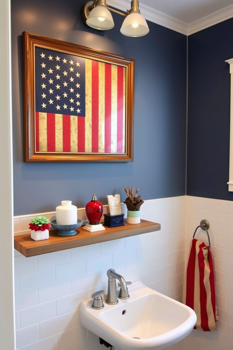 Independence Day Bathroom Decorating Ideas 7