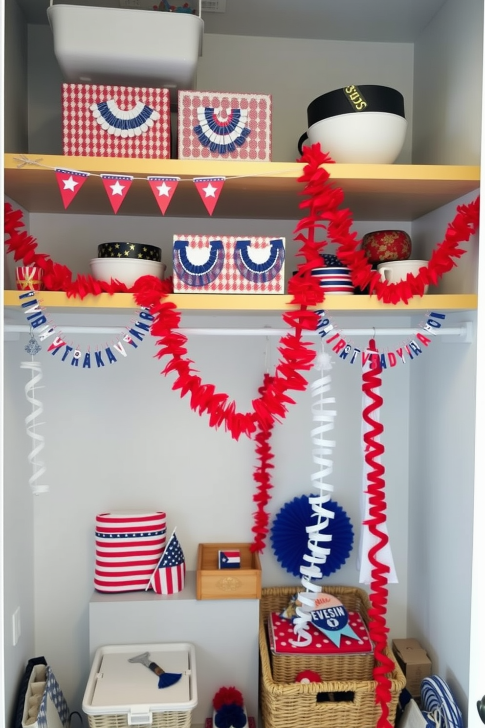 Independence Day Closet Decorating Ideas 11