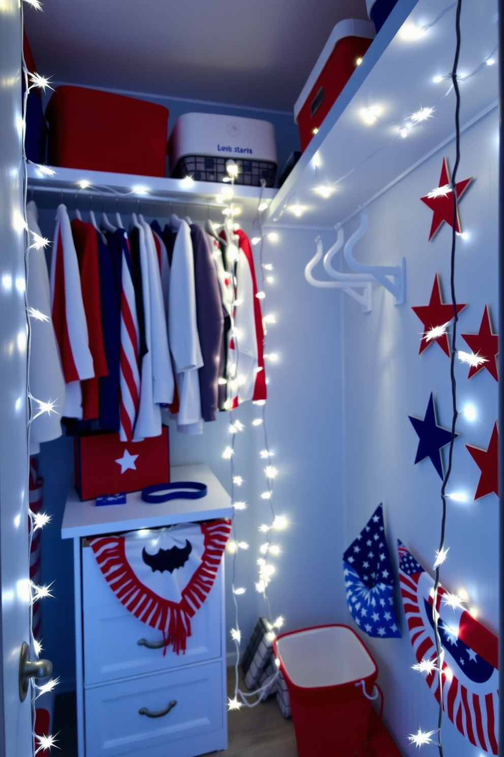 Independence Day Closet Decorating Ideas 13