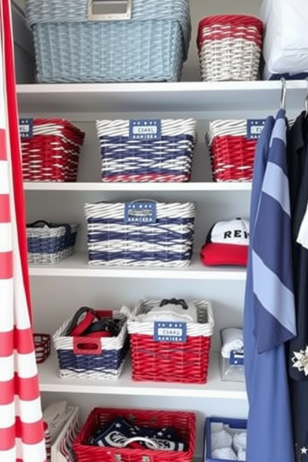 Independence Day Closet Decorating Ideas 14