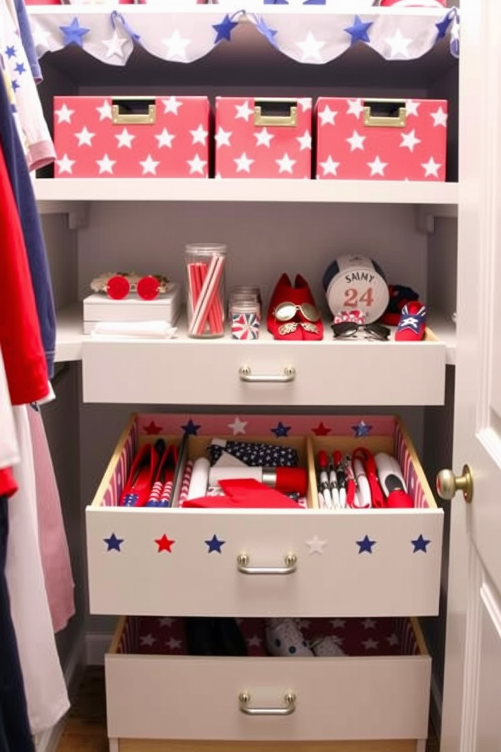 Independence Day Closet Decorating Ideas 17