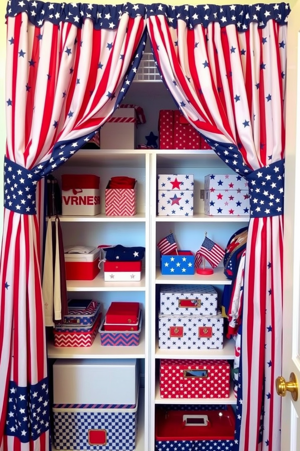 Independence Day Closet Decorating Ideas 2