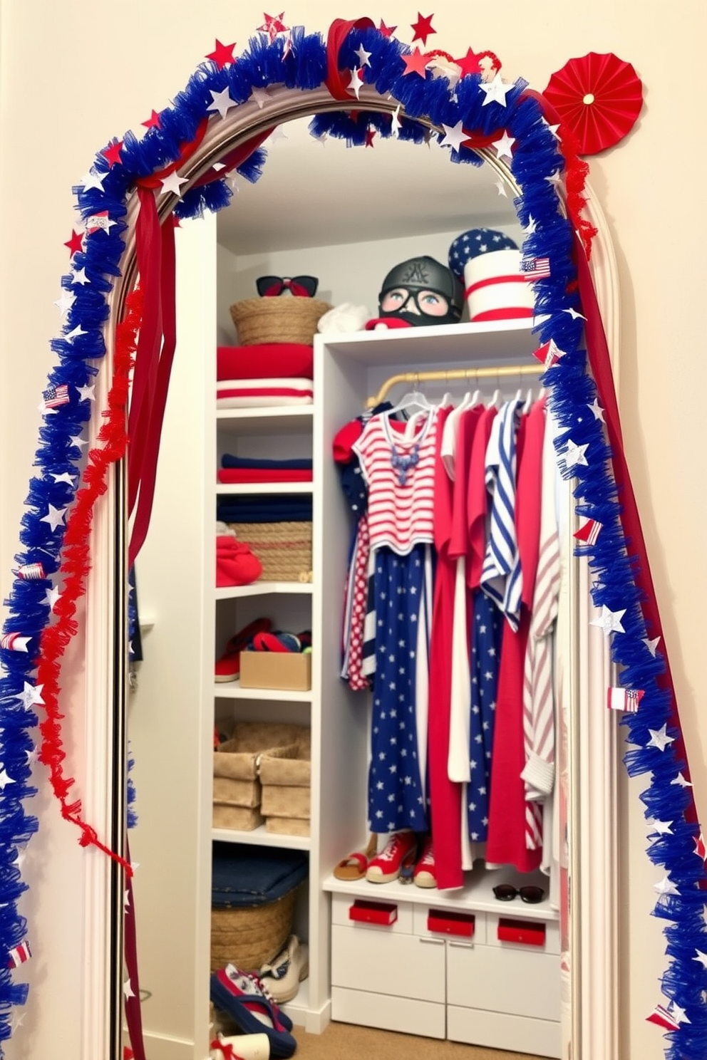 Independence Day Closet Decorating Ideas 20