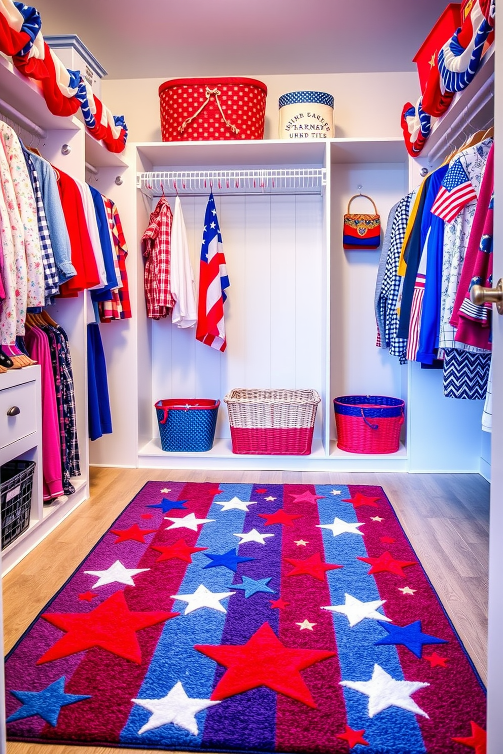 Independence Day Closet Decorating Ideas 23