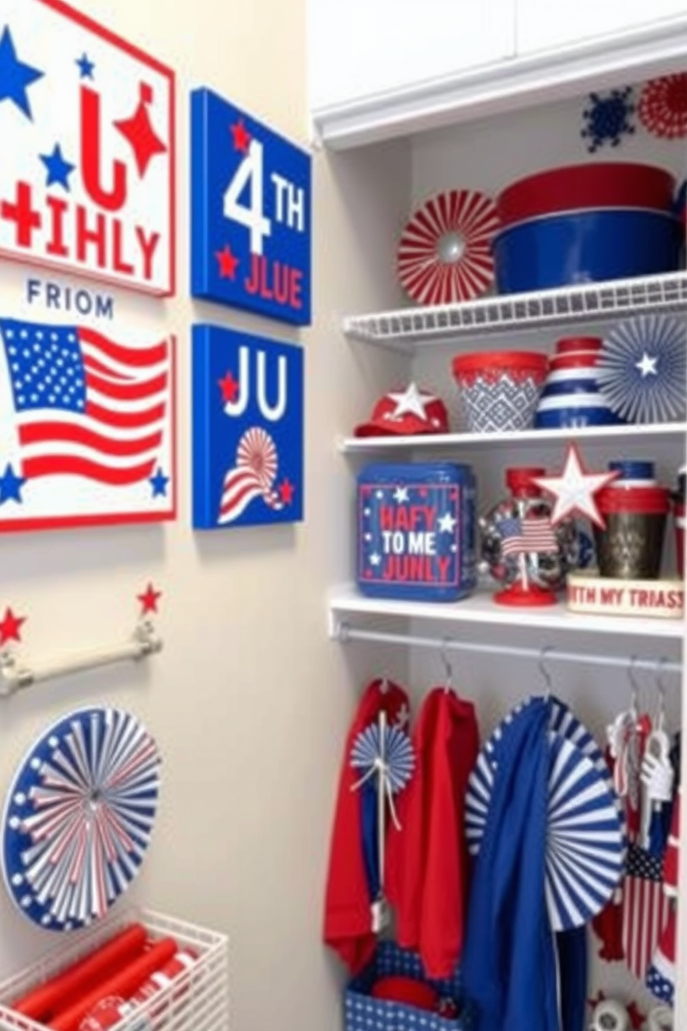 Independence Day Closet Decorating Ideas 8