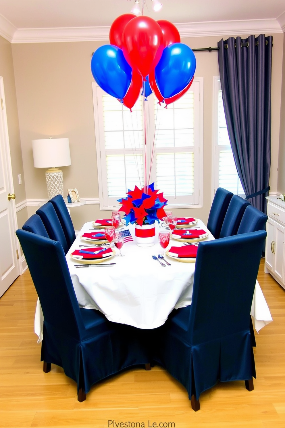 Independence Day Dining Room Decorating Ideas 11