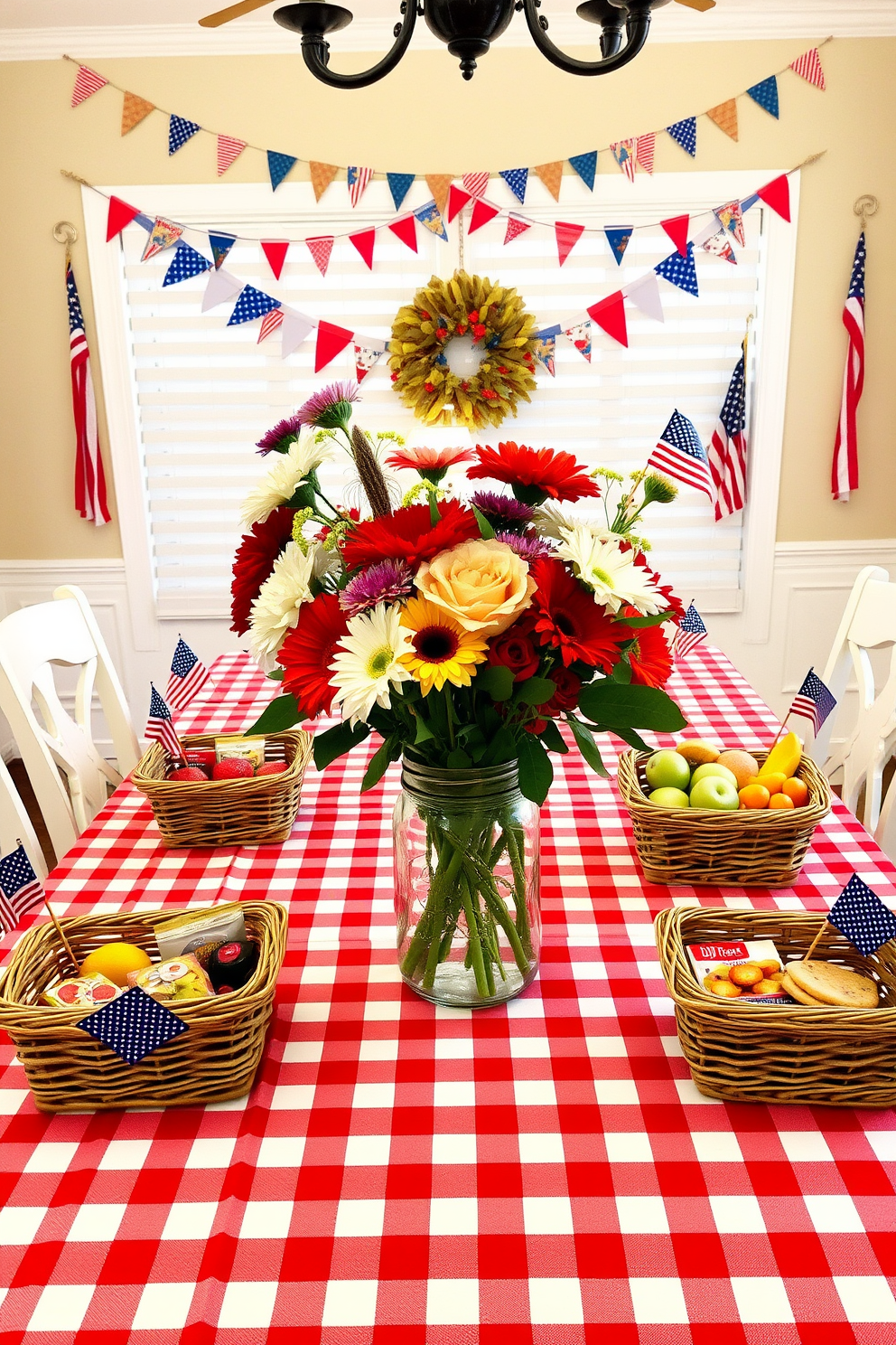 Independence Day Dining Room Decorating Ideas 14