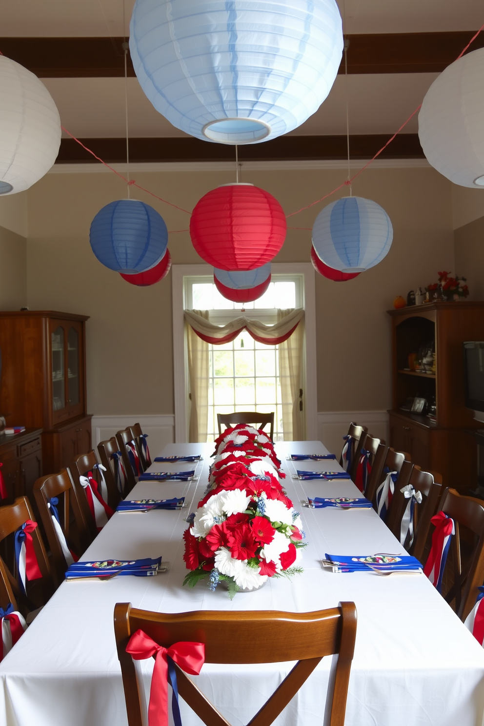 Independence Day Dining Room Decorating Ideas 16