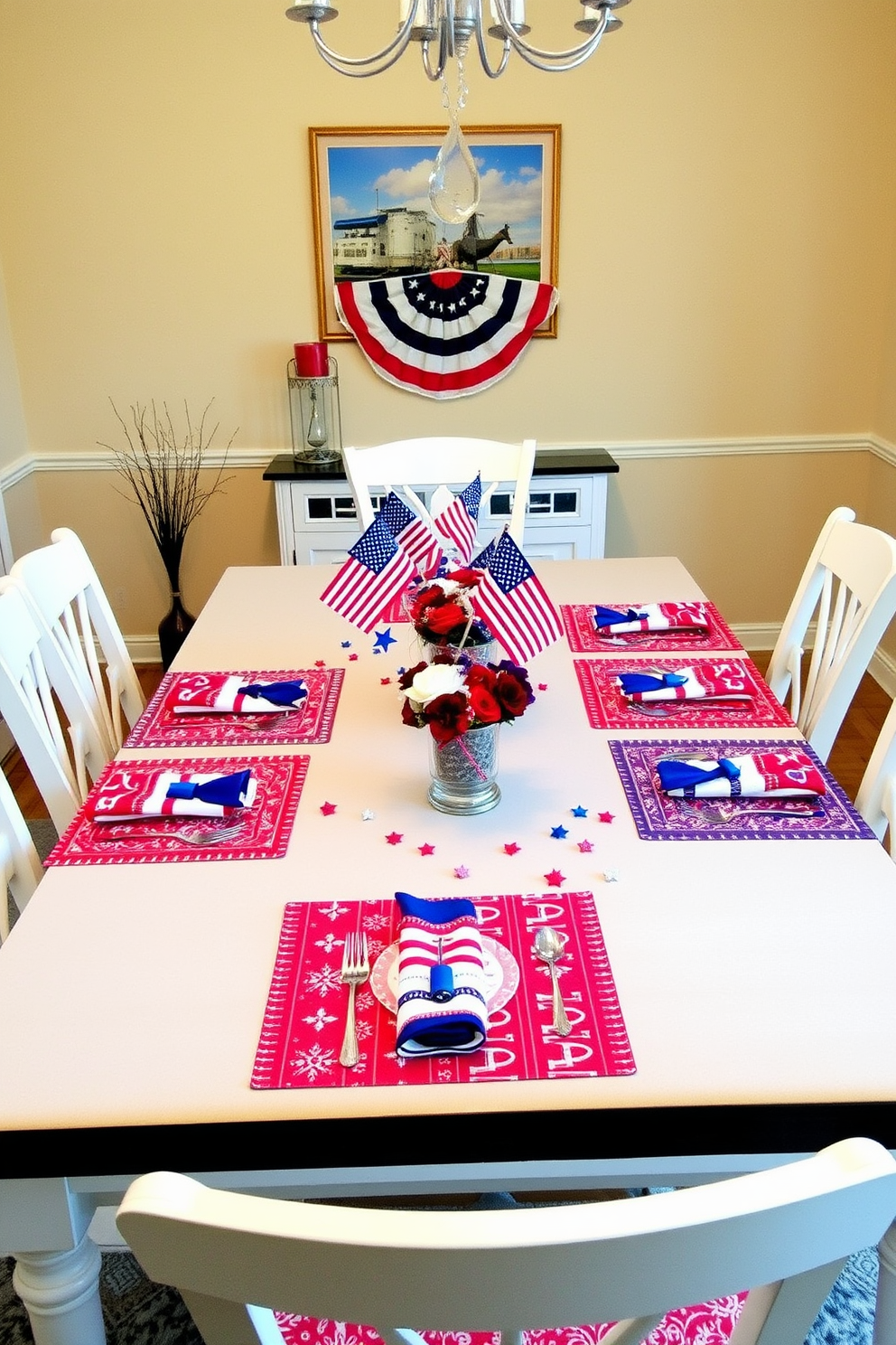 Independence Day Dining Room Decorating Ideas 17