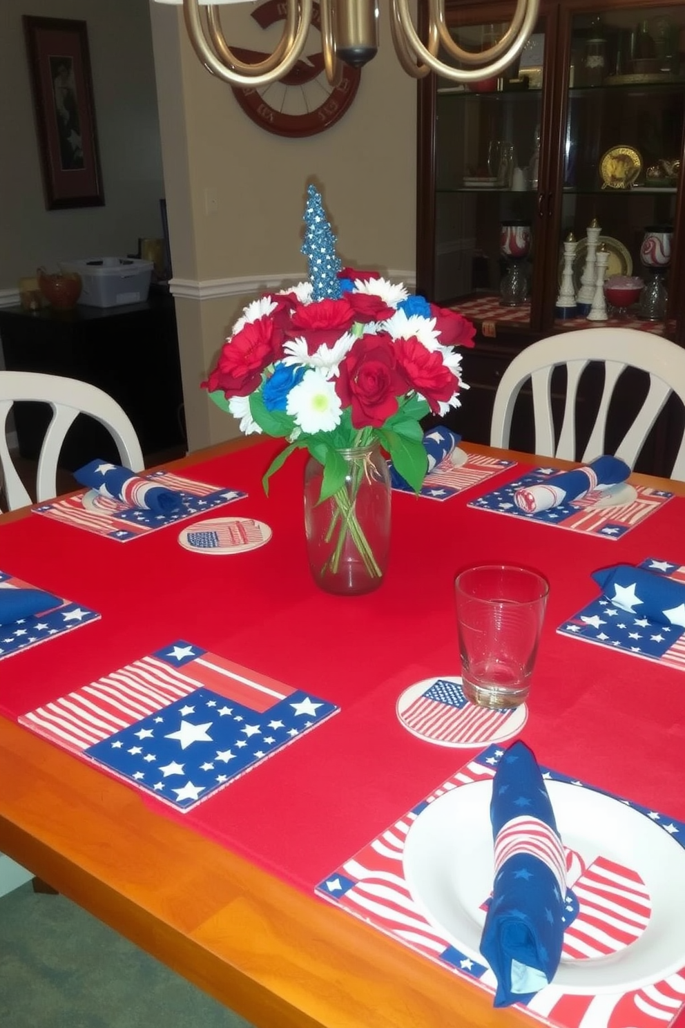 Independence Day Dining Room Decorating Ideas 19