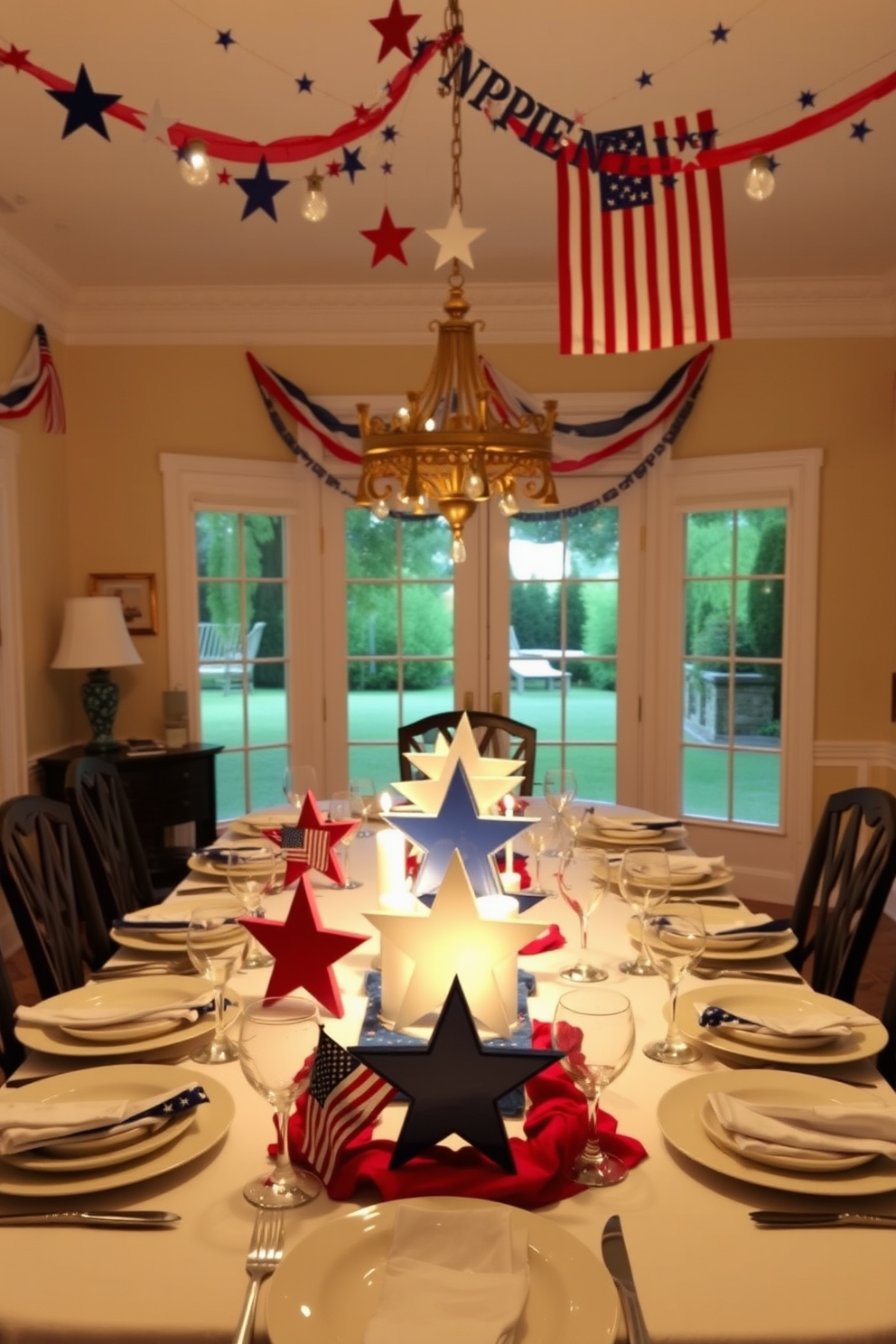 Independence Day Dining Room Decorating Ideas 2