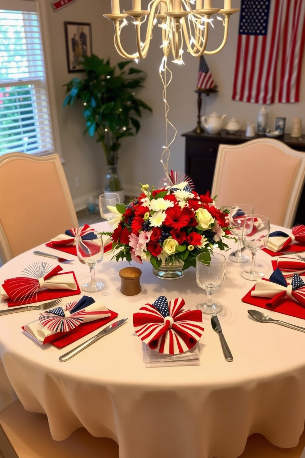 Independence Day Dining Room Decorating Ideas 8