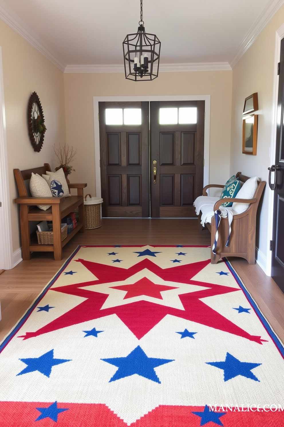 Independence Day Entryway Decorating Ideas 11