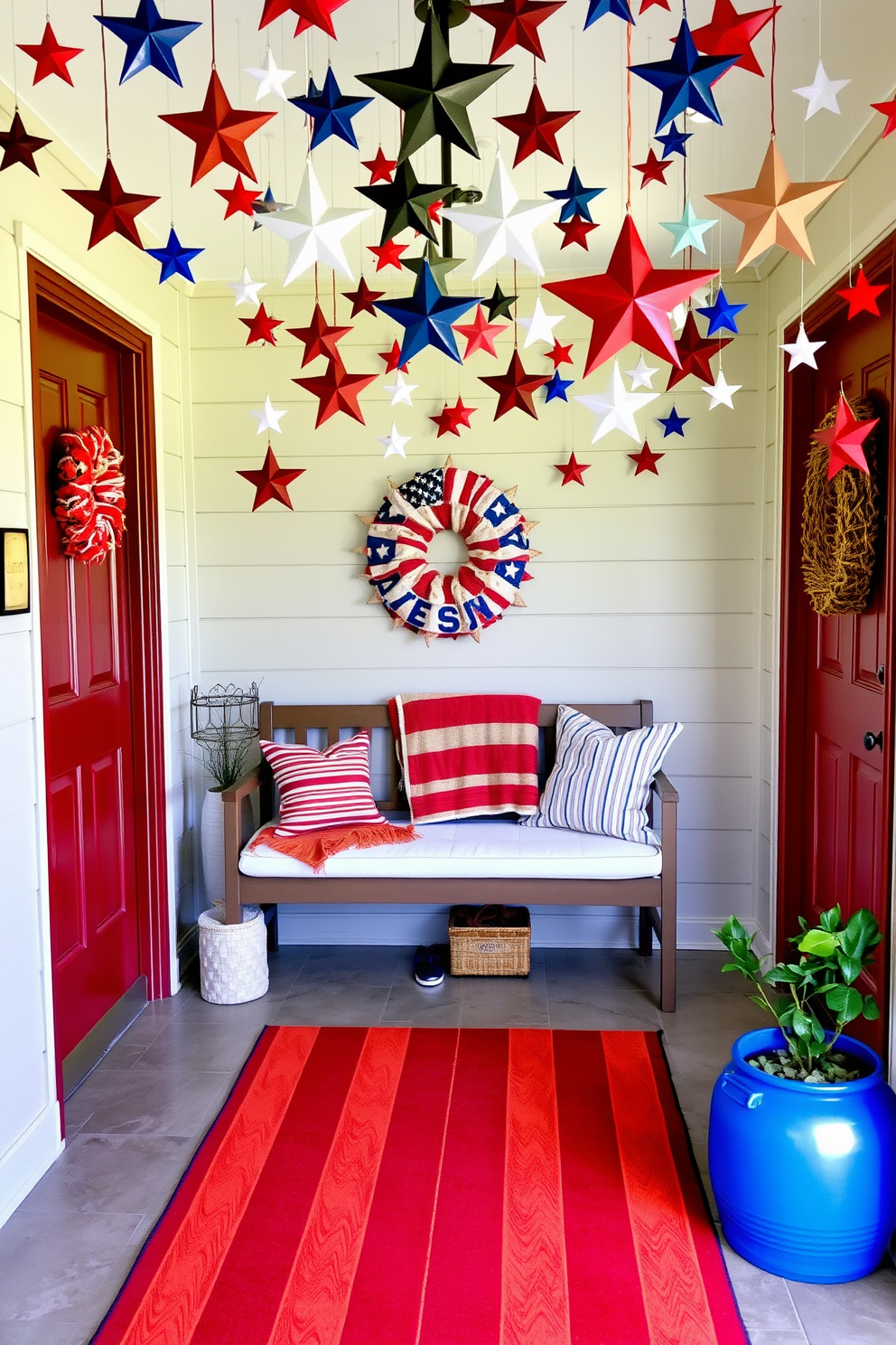 Independence Day Entryway Decorating Ideas 12