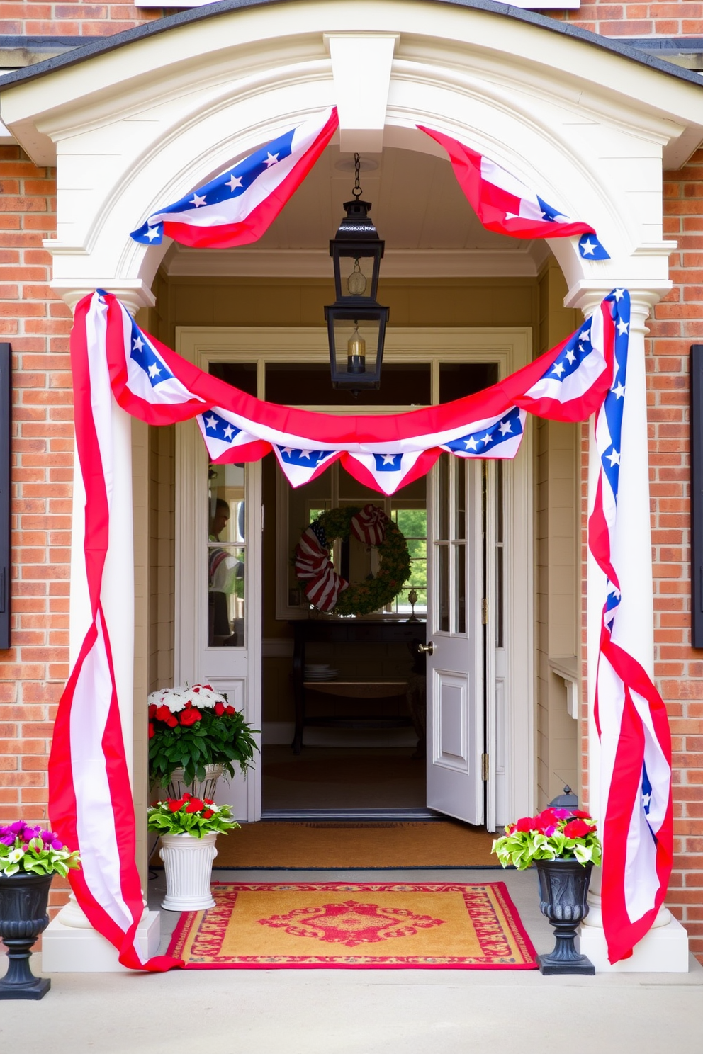 Independence Day Entryway Decorating Ideas 16