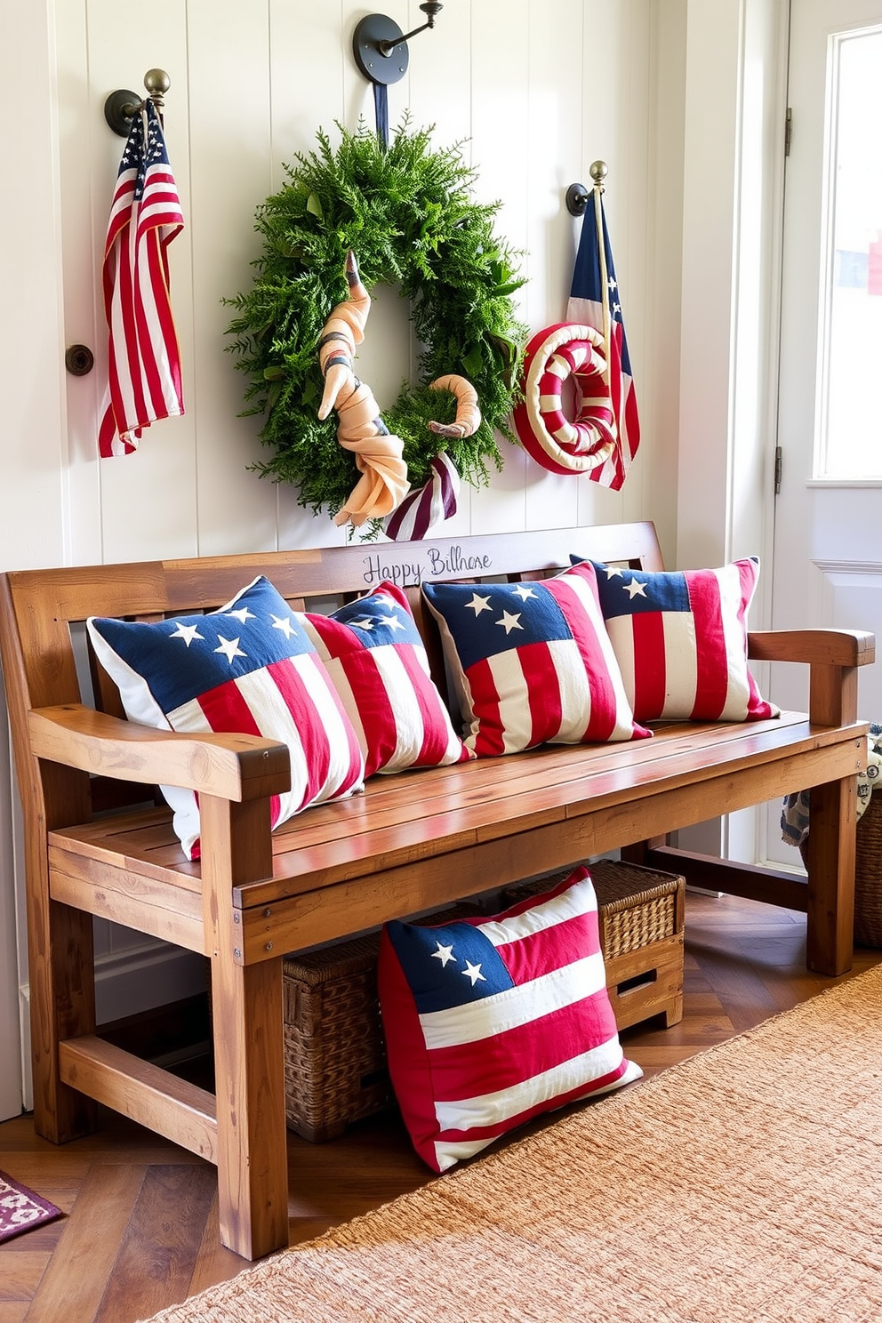 Independence Day Entryway Decorating Ideas 27