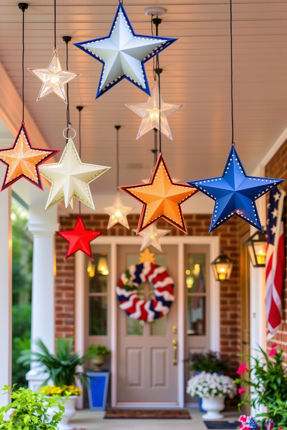 Independence Day Entryway Decorating Ideas 3