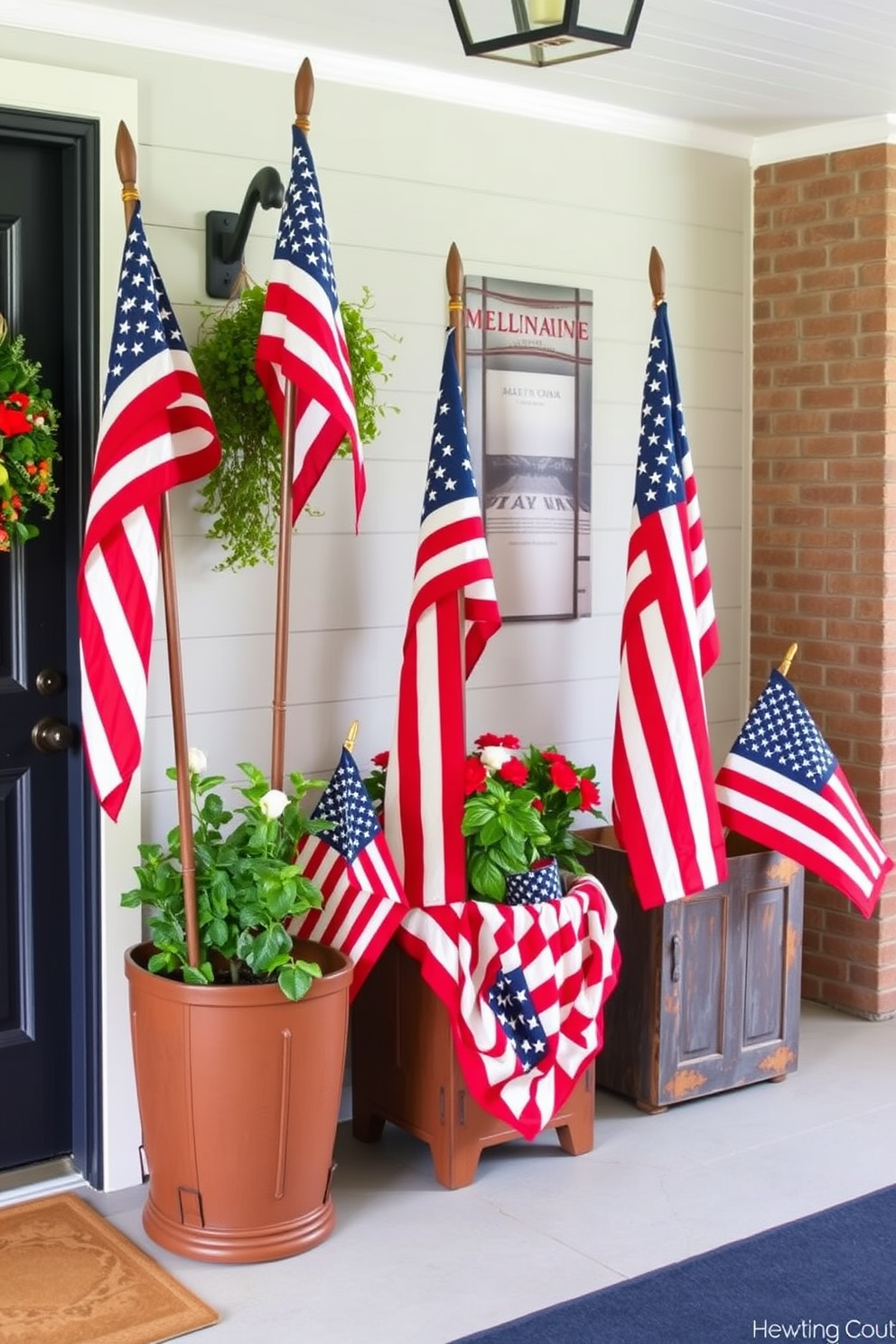 Independence Day Entryway Decorating Ideas 4