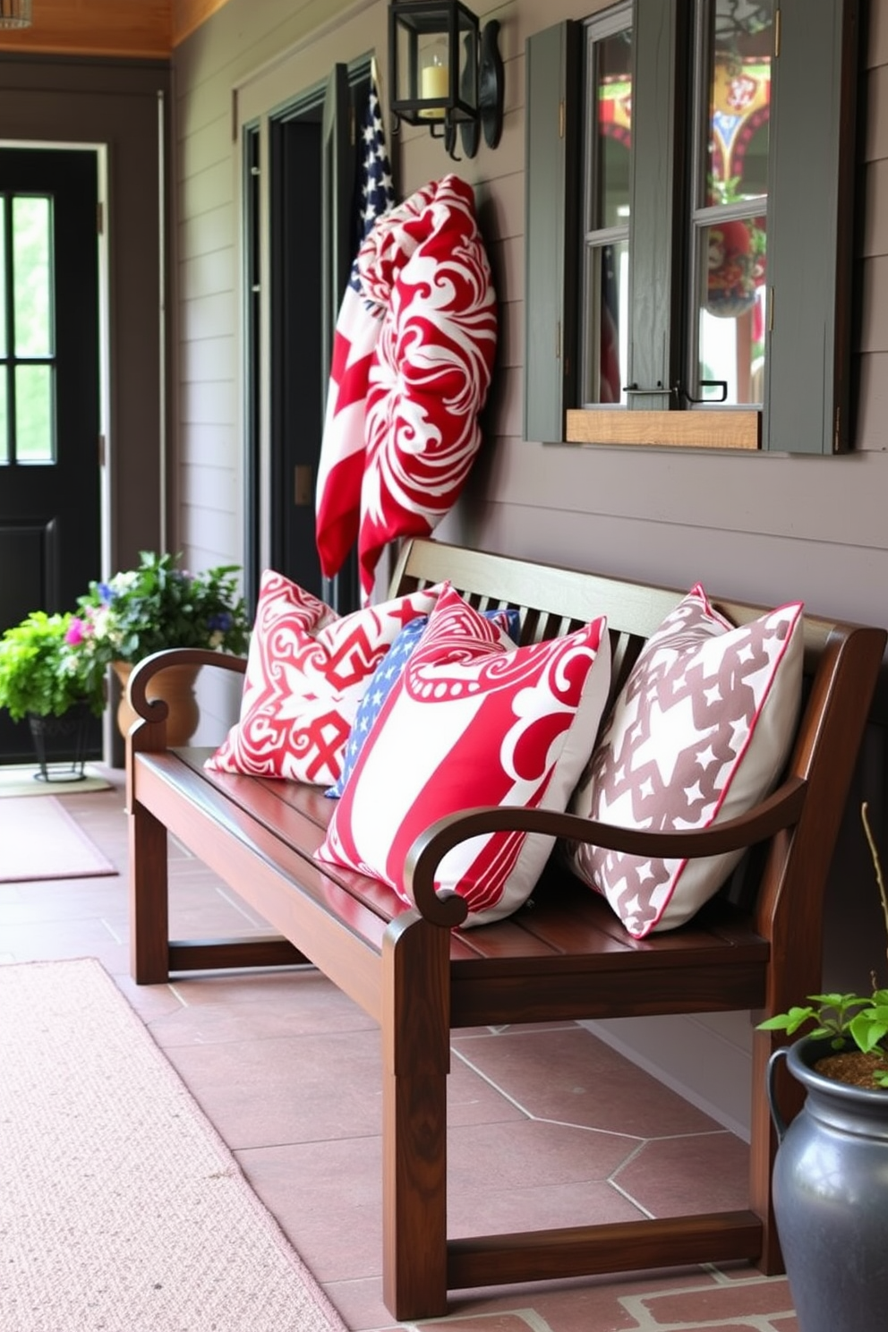 Independence Day Entryway Decorating Ideas 9