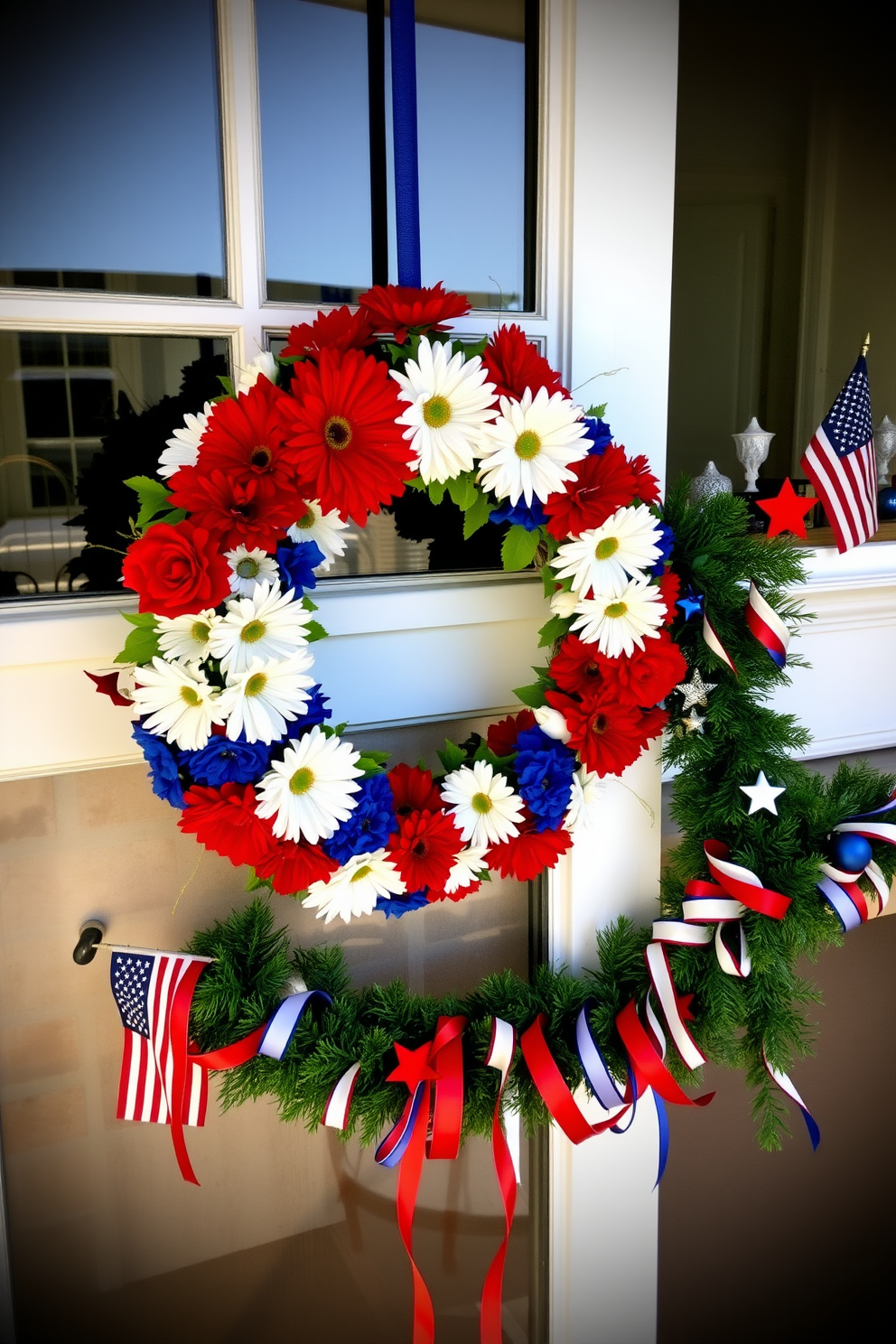 Independence Day Fireplace Decorating Ideas 14