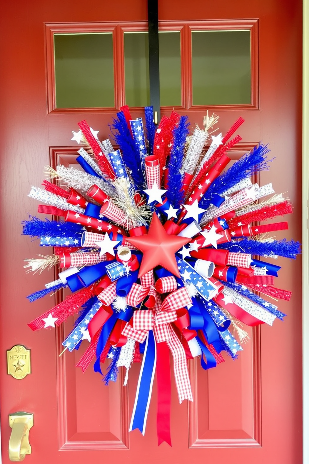 Independence Day Front Door Decorating Ideas 17