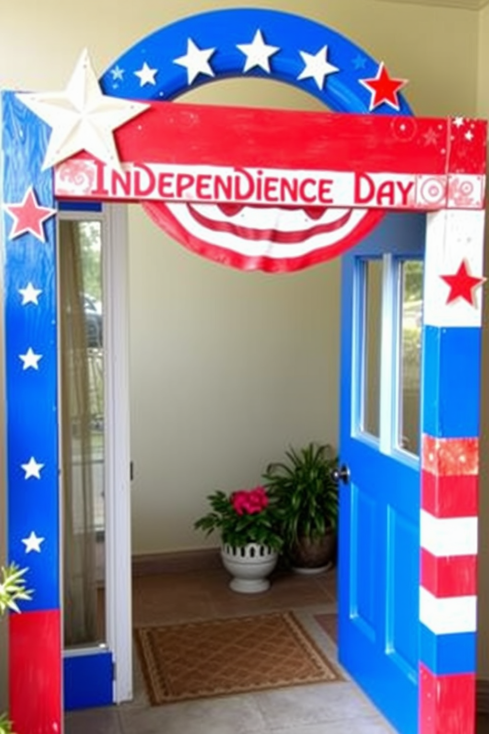 Independence Day Front Door Decorating Ideas 20