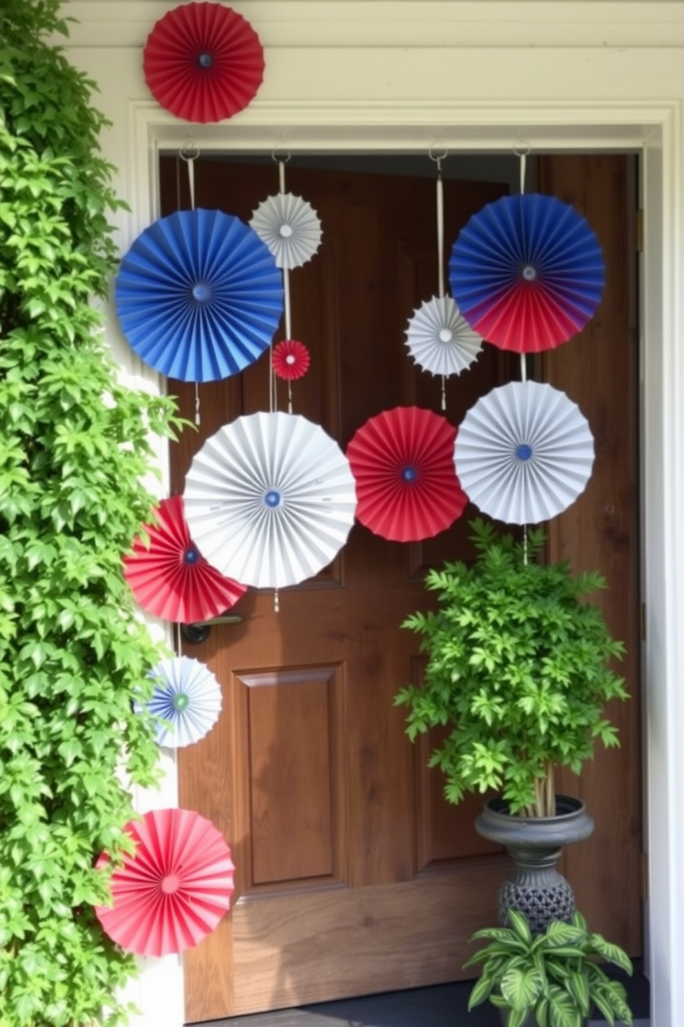 Independence Day Front Door Decorating Ideas 21