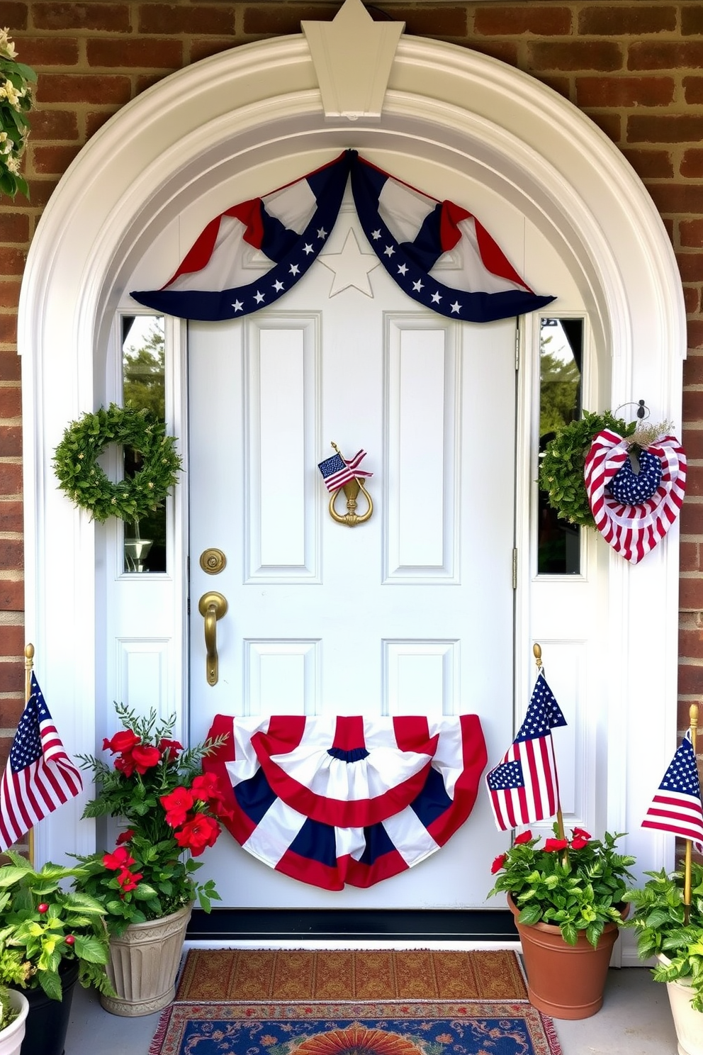 Independence Day Front Door Decorating Ideas 22