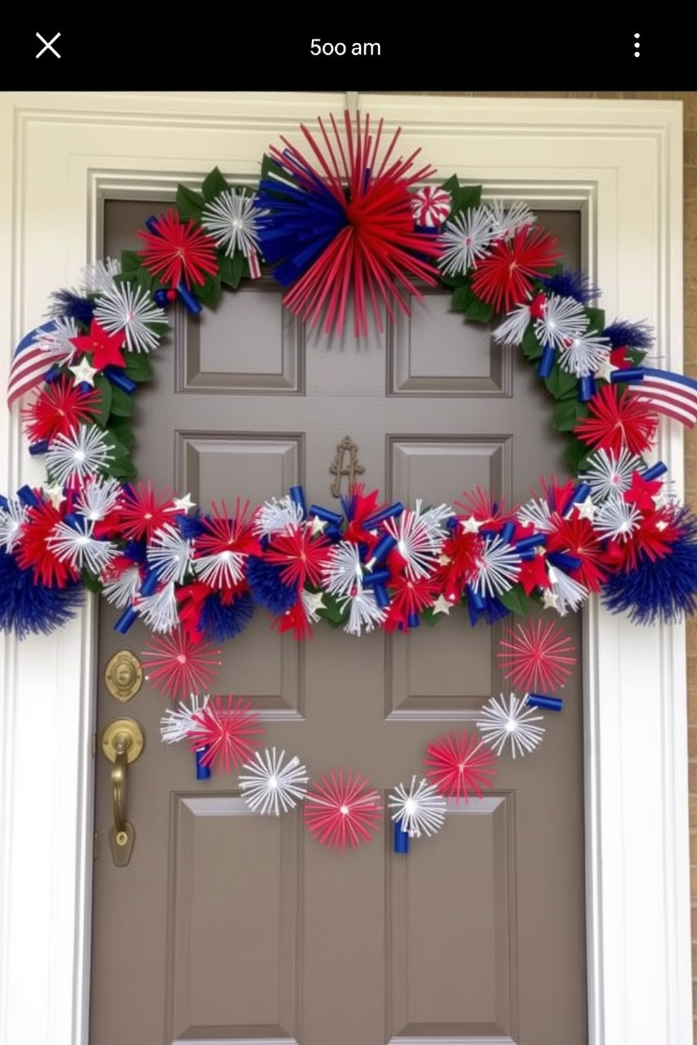 Independence Day Front Door Decorating Ideas 4