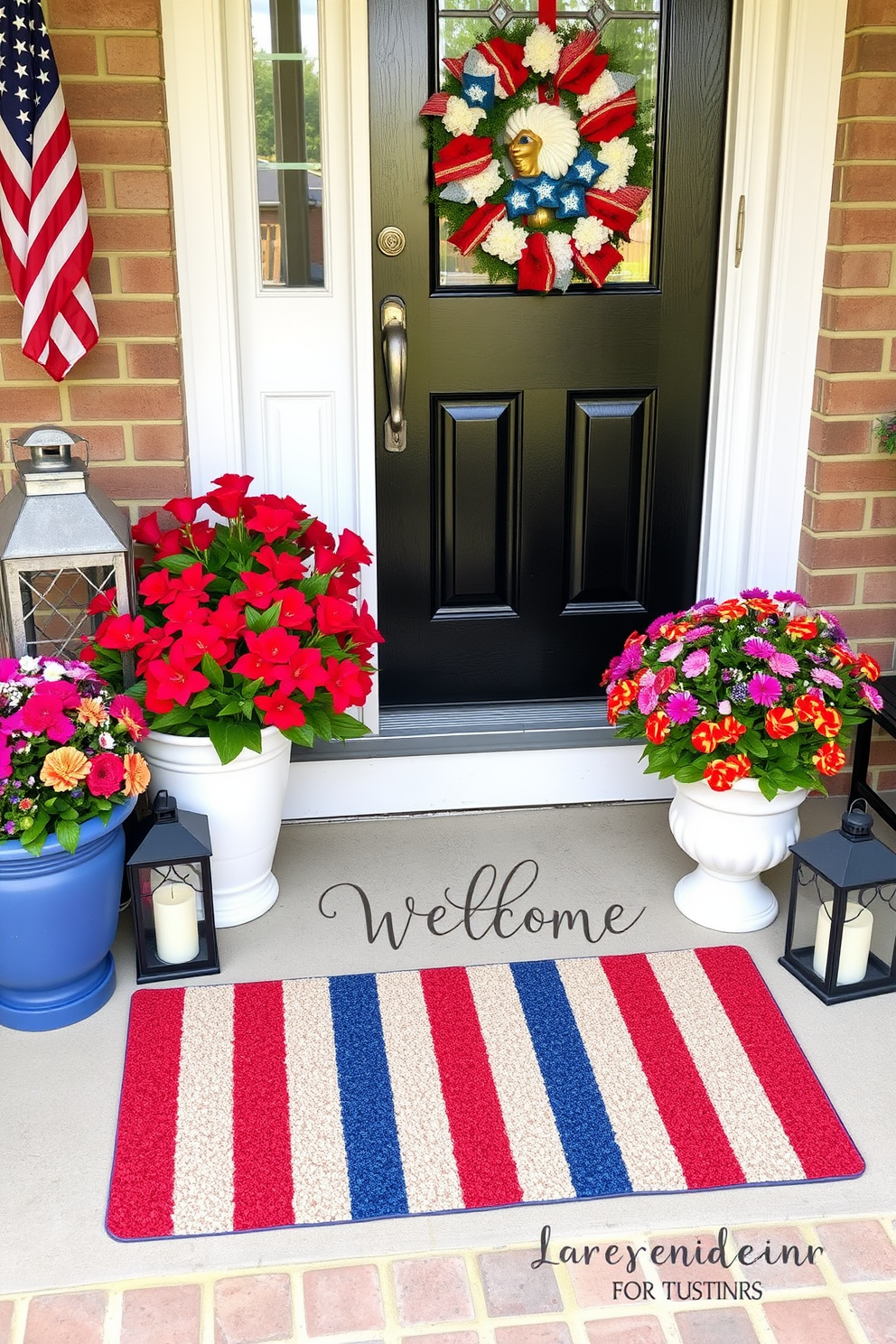 Independence Day Front Door Decorating Ideas 7