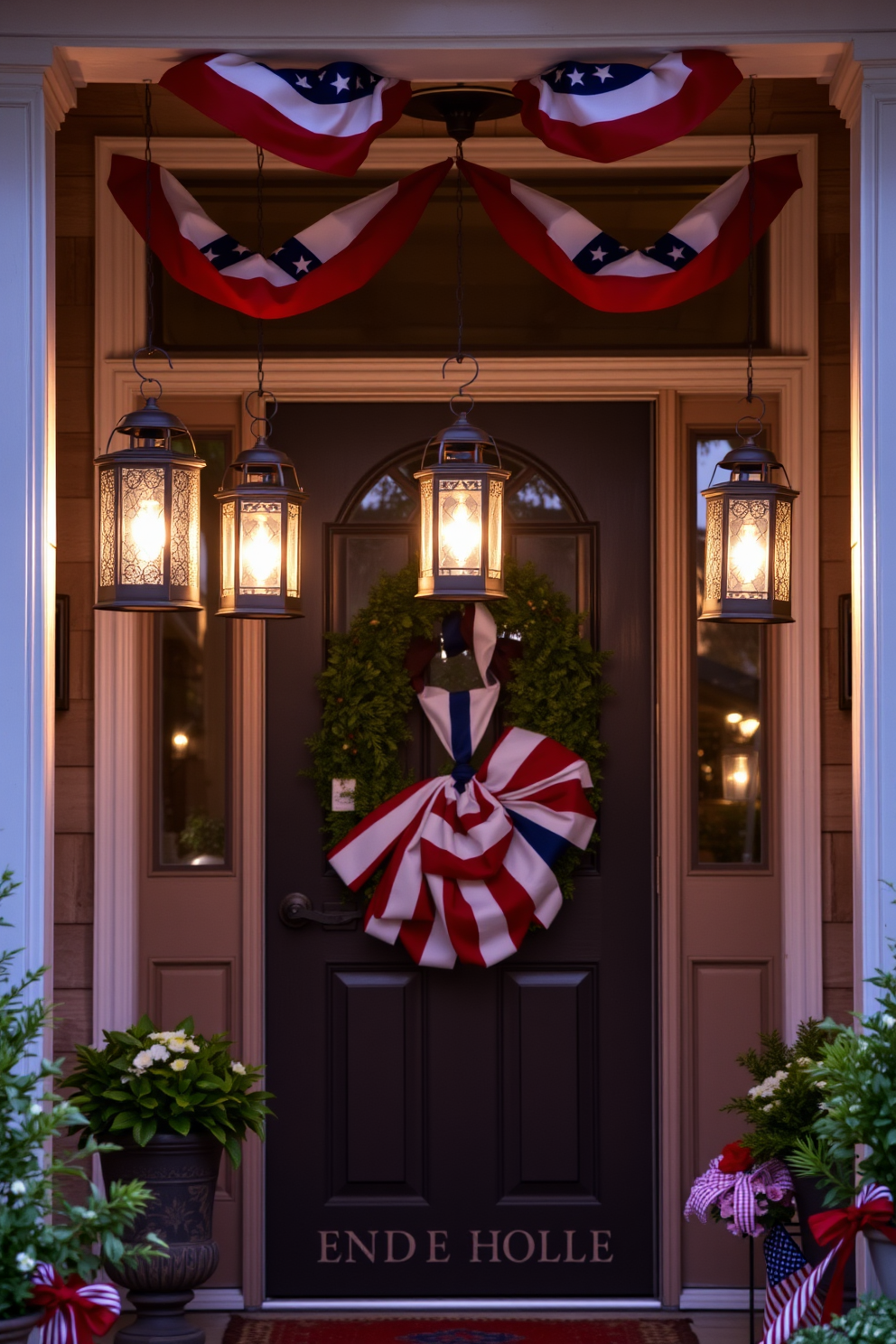 Independence Day Front Door Decorating Ideas 8