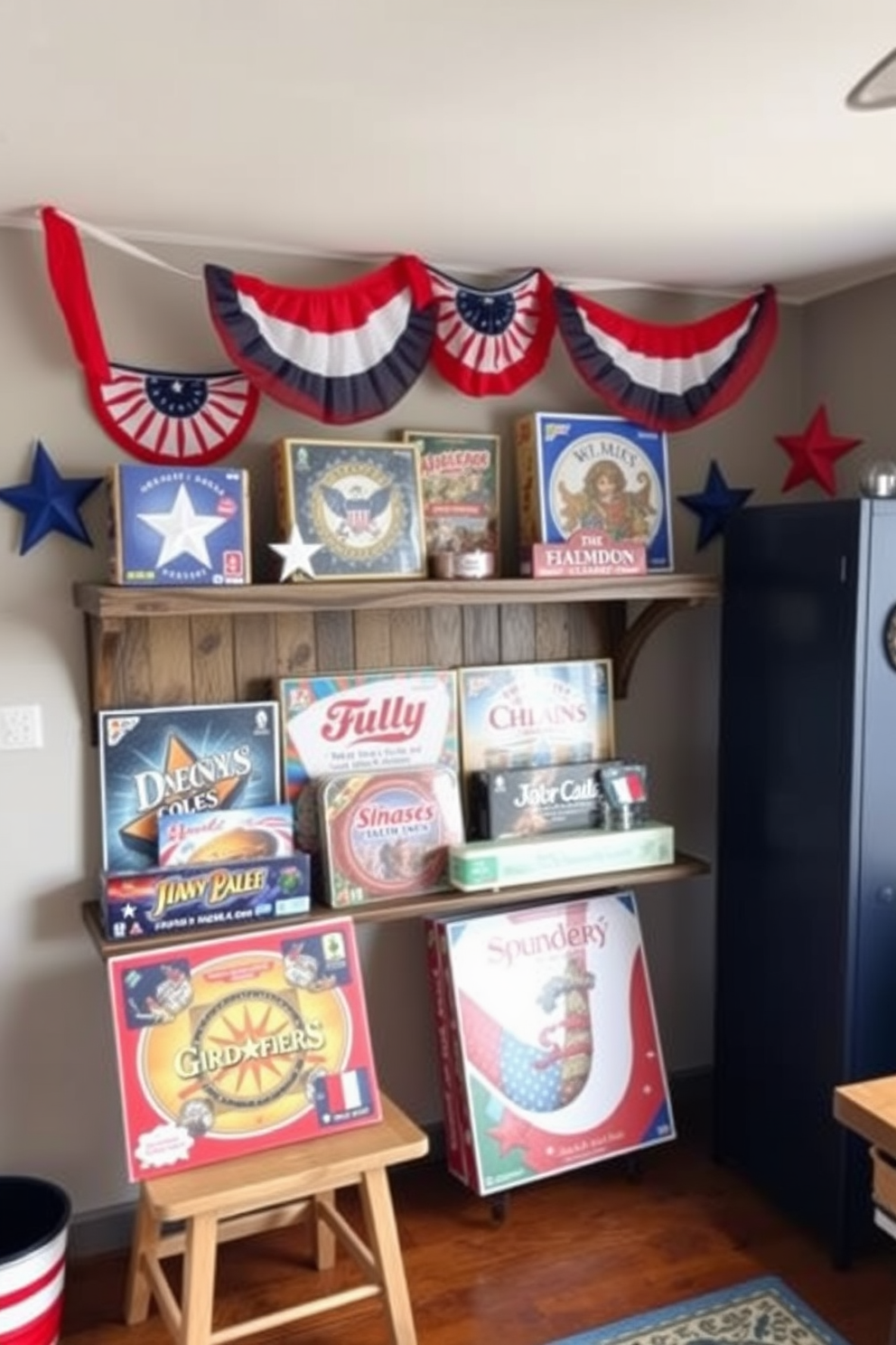 Independence Day Game Room Decorating Ideas 10