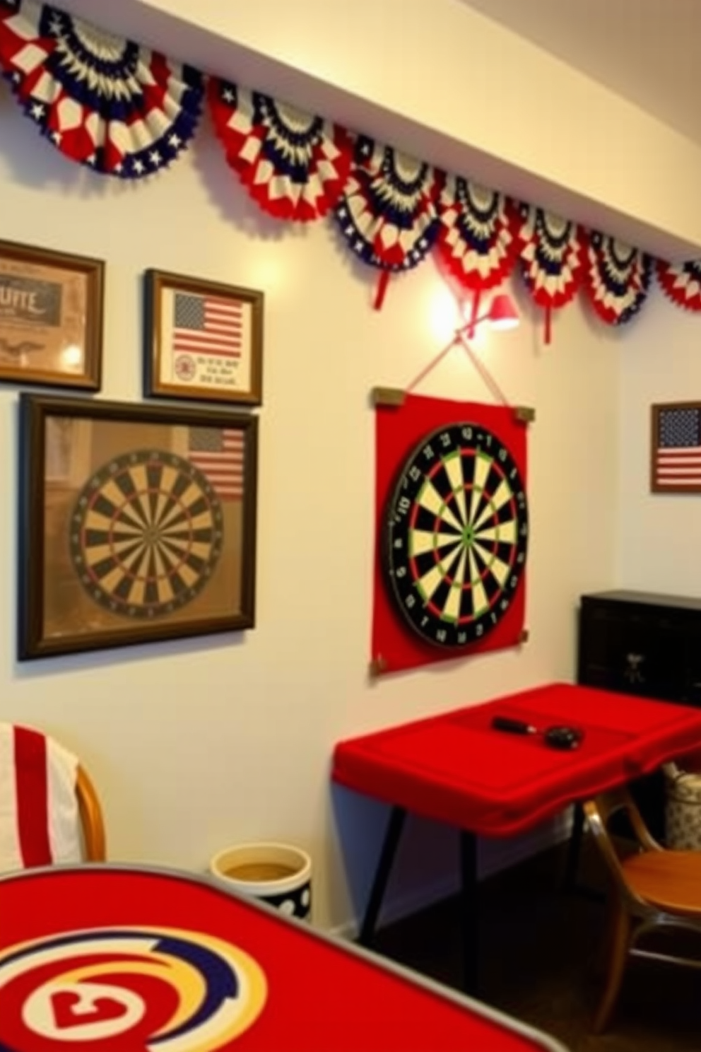 Independence Day Game Room Decorating Ideas 15