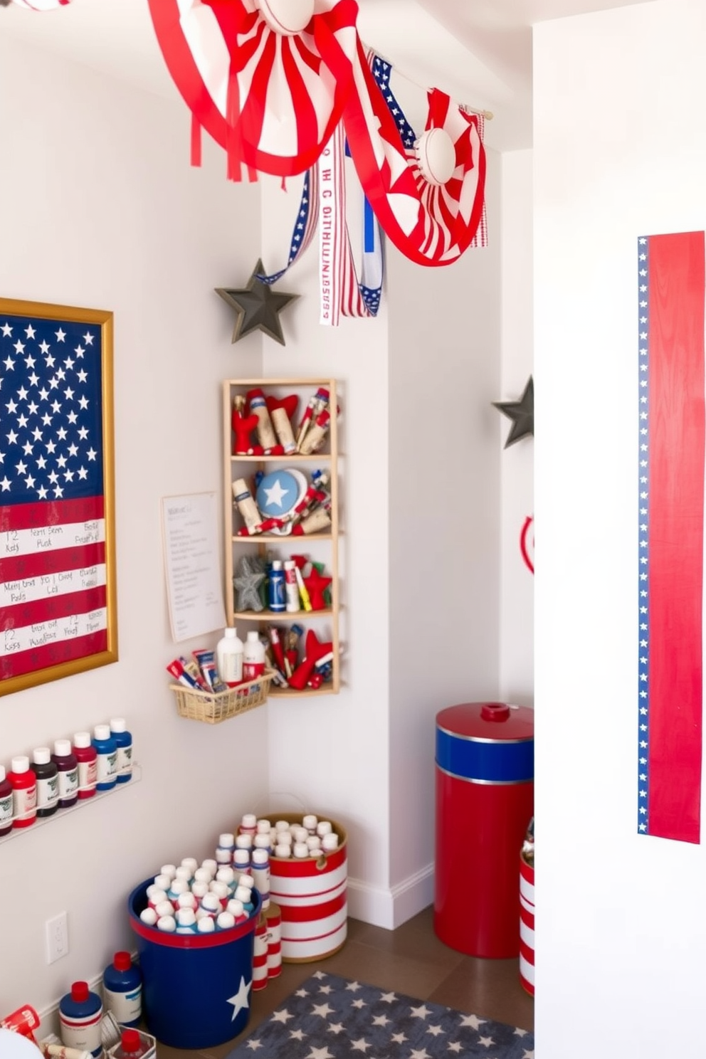 Independence Day Game Room Decorating Ideas 28