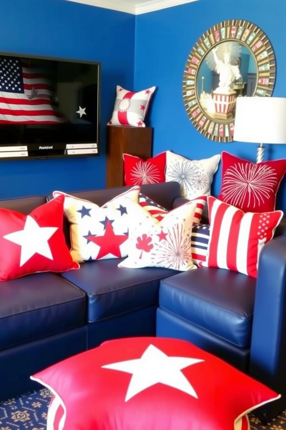 Independence Day Game Room Decorating Ideas 7