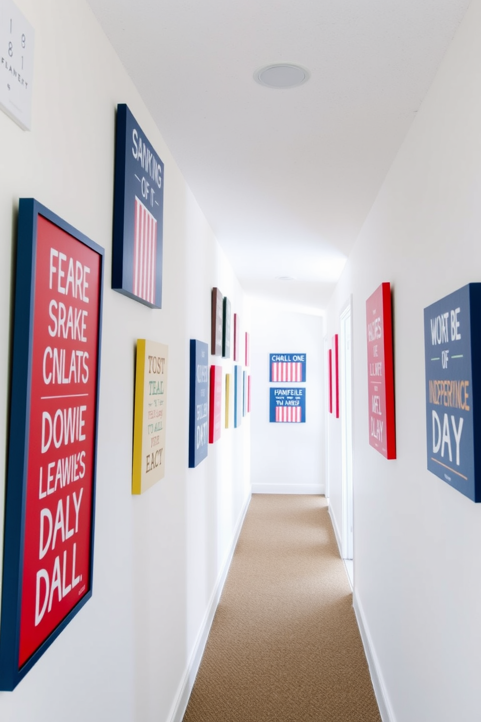 Independence Day Hallway Decorating Ideas 2