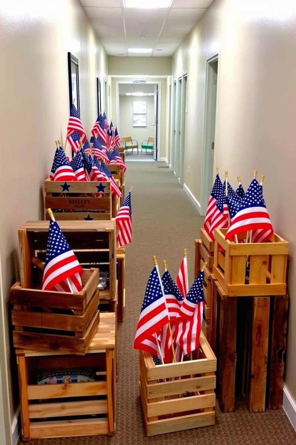 Independence Day Hallway Decorating Ideas 22