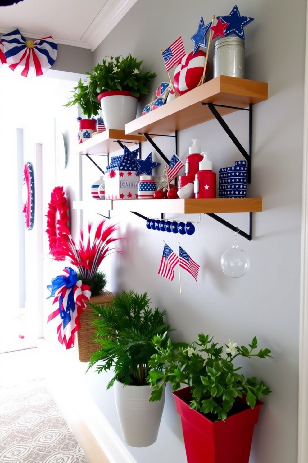 Independence Day Hallway Decorating Ideas 23