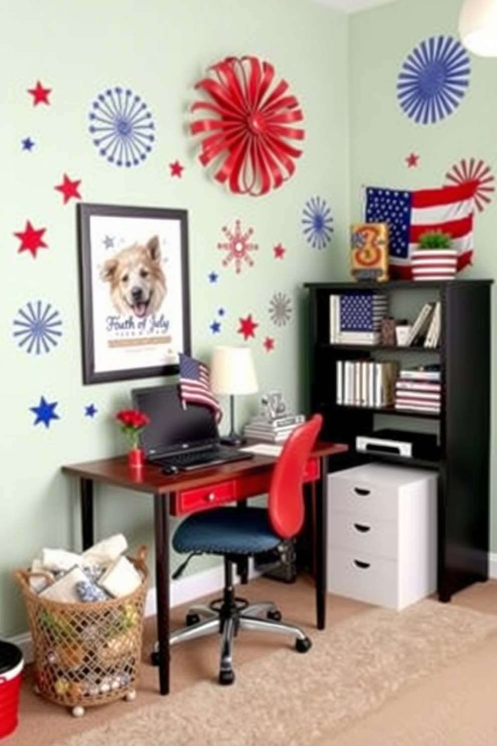 Independence Day Home Office Decorating Ideas 10