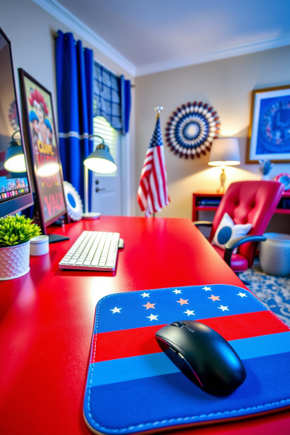 Independence Day Home Office Decorating Ideas 17