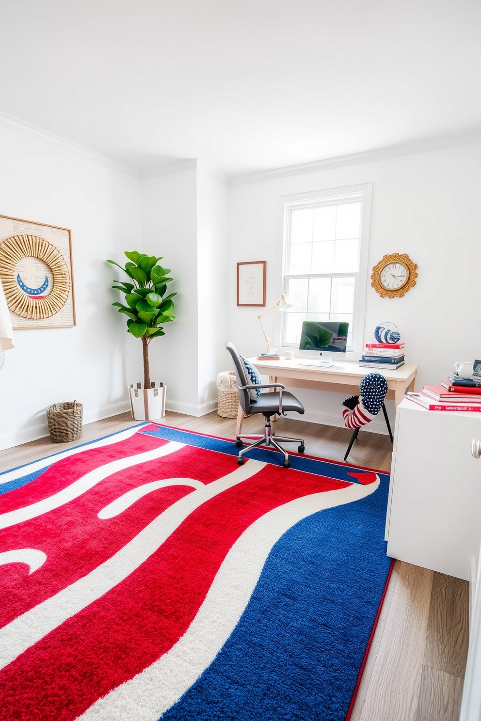 Independence Day Home Office Decorating Ideas 24