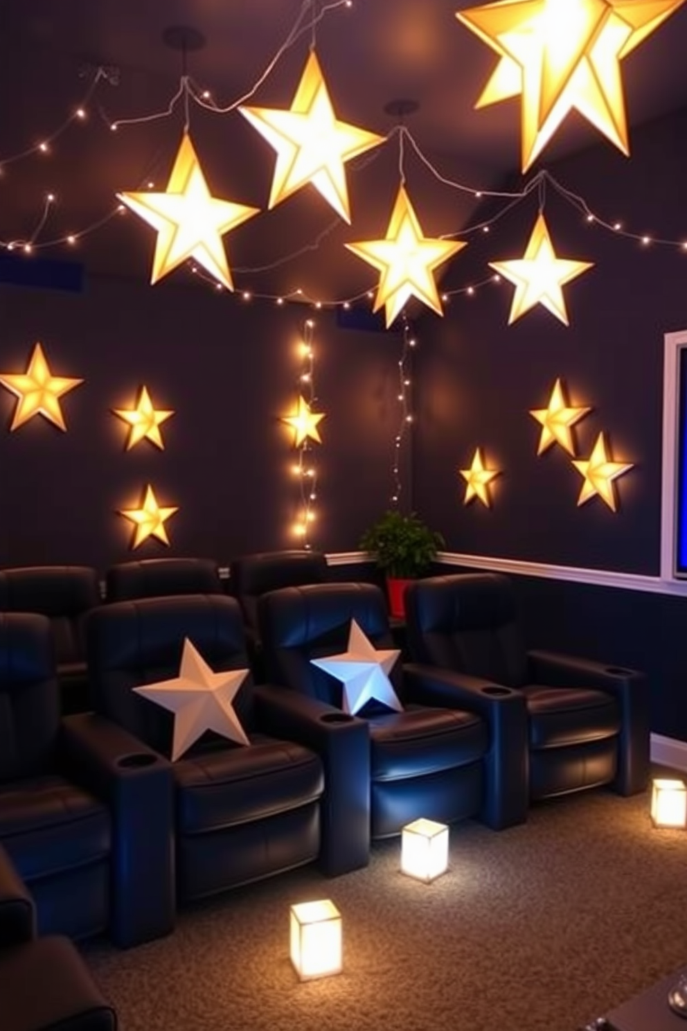 Independence Day Home Theater Decorating Ideas 12