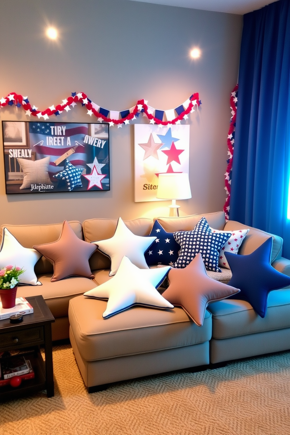 Independence Day Home Theater Decorating Ideas 21