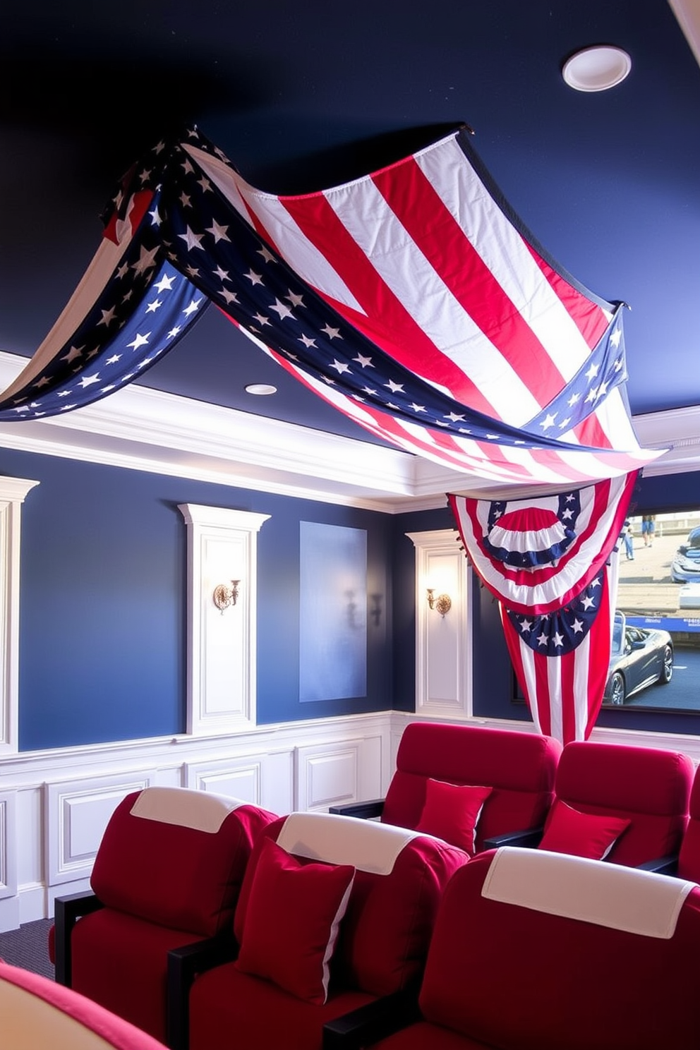 Independence Day Home Theater Decorating Ideas 3