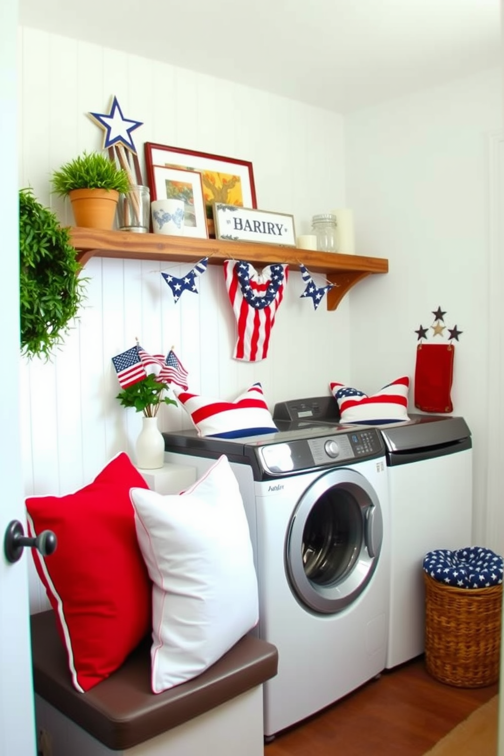 Independence Day Laundry Room Decorating Ideas 18