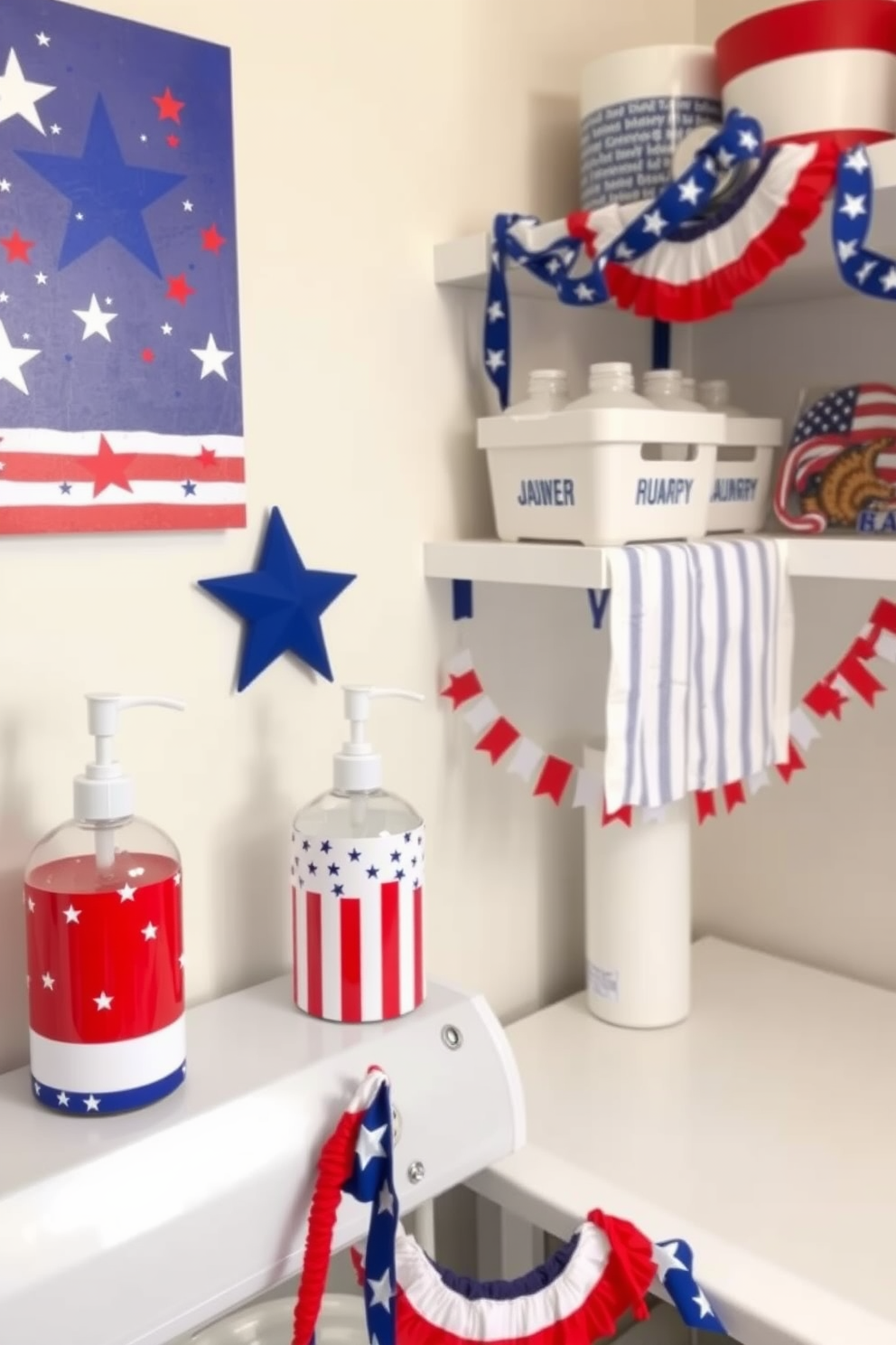 Independence Day Laundry Room Decorating Ideas 24