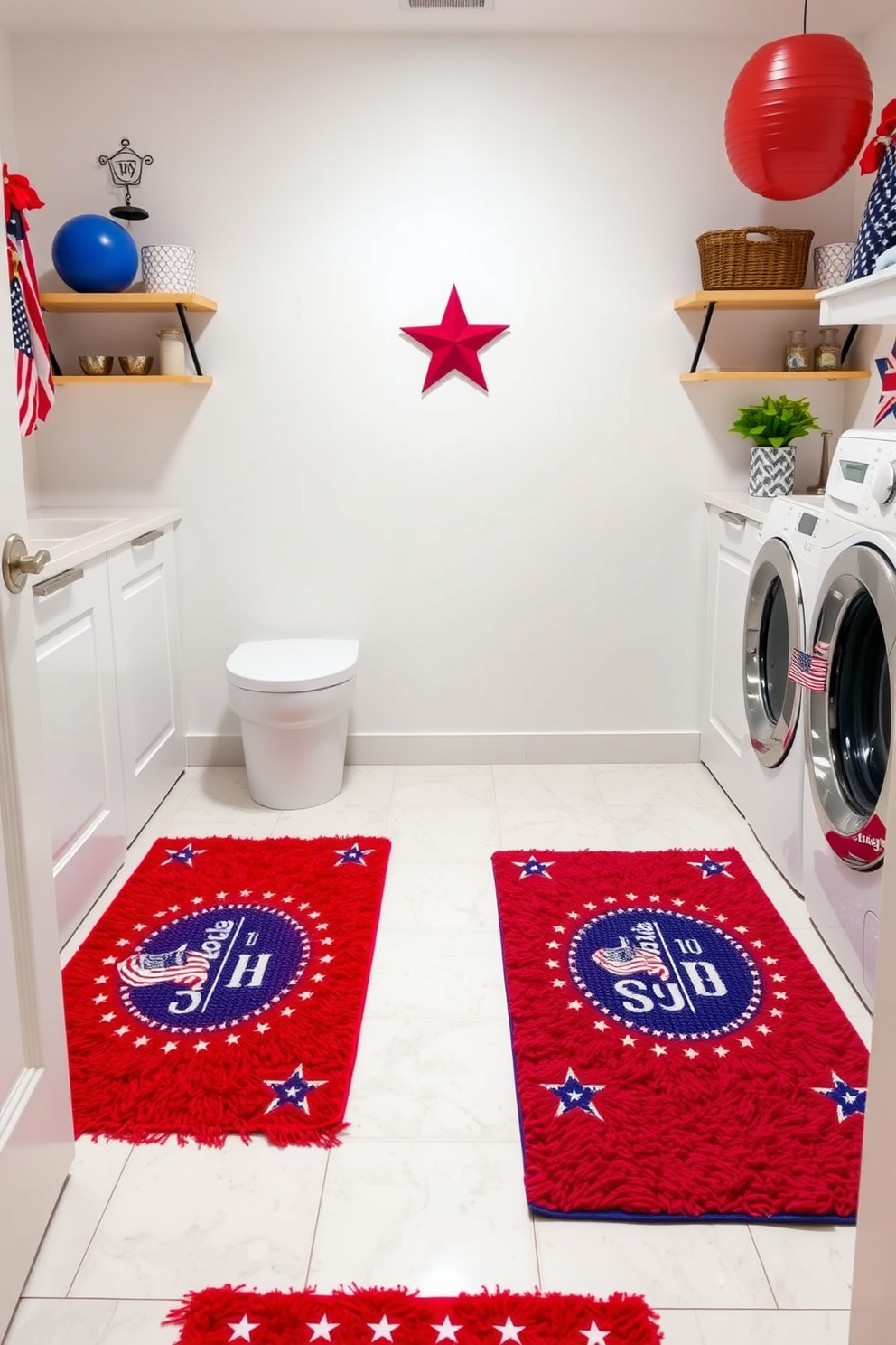 Independence Day Laundry Room Decorating Ideas 25