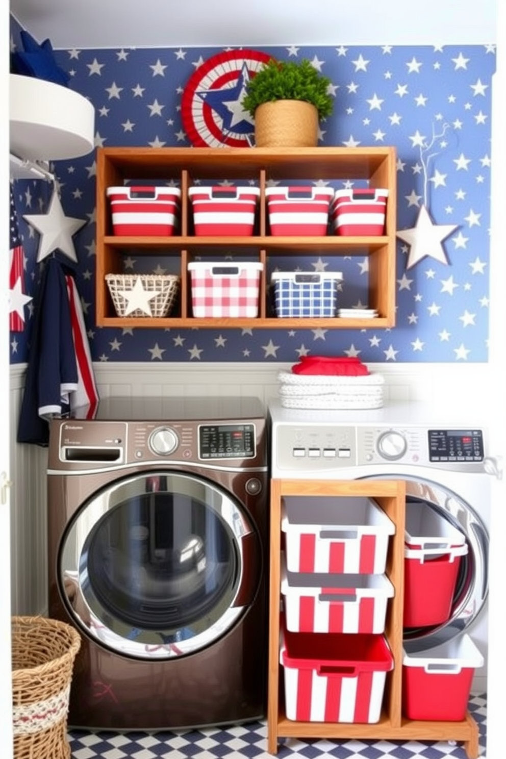 Independence Day Laundry Room Decorating Ideas 26